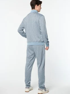 Paolo Knit Track Pant- Faded Denim
