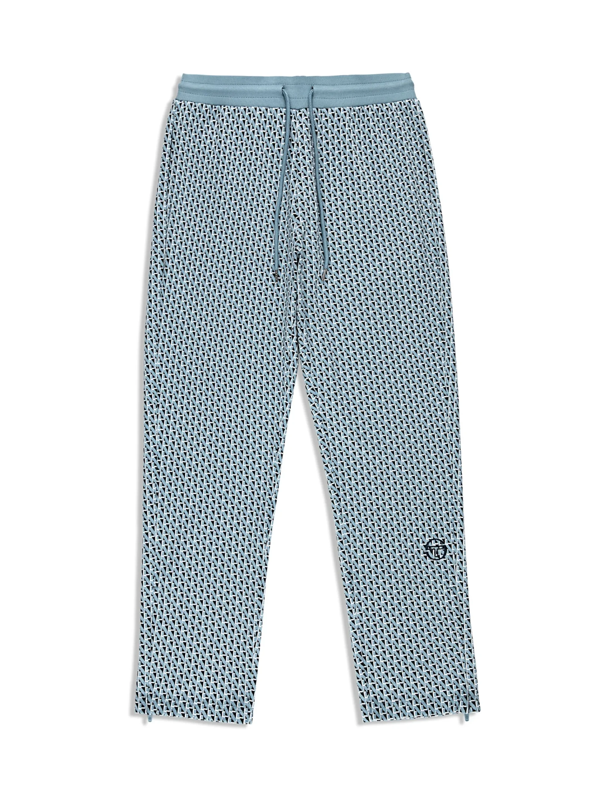 Paolo Knit Track Pant- Faded Denim