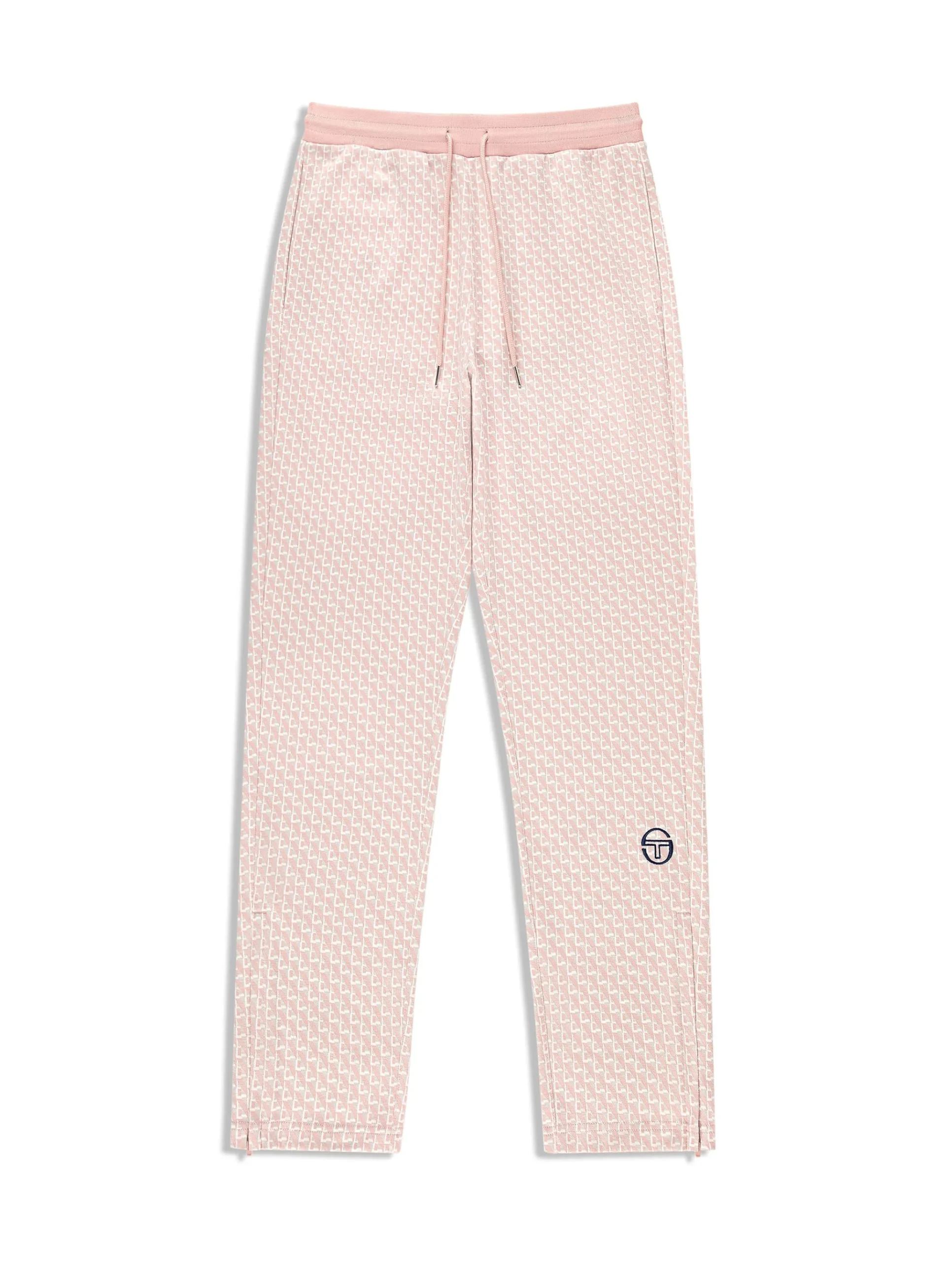 Paolo Knit Track Pant- Pale Mauve