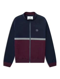 Portico Track Jacket- Maritime Blue