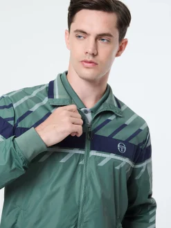 Quadretto Track Jacket- Duck Green
