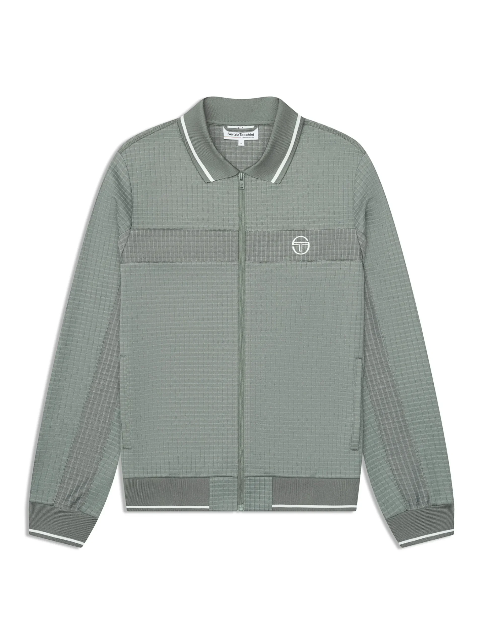 Rete Track Jacket-Agave Green