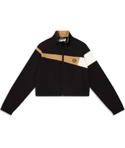 Roma Track Jacket-Black Beauty