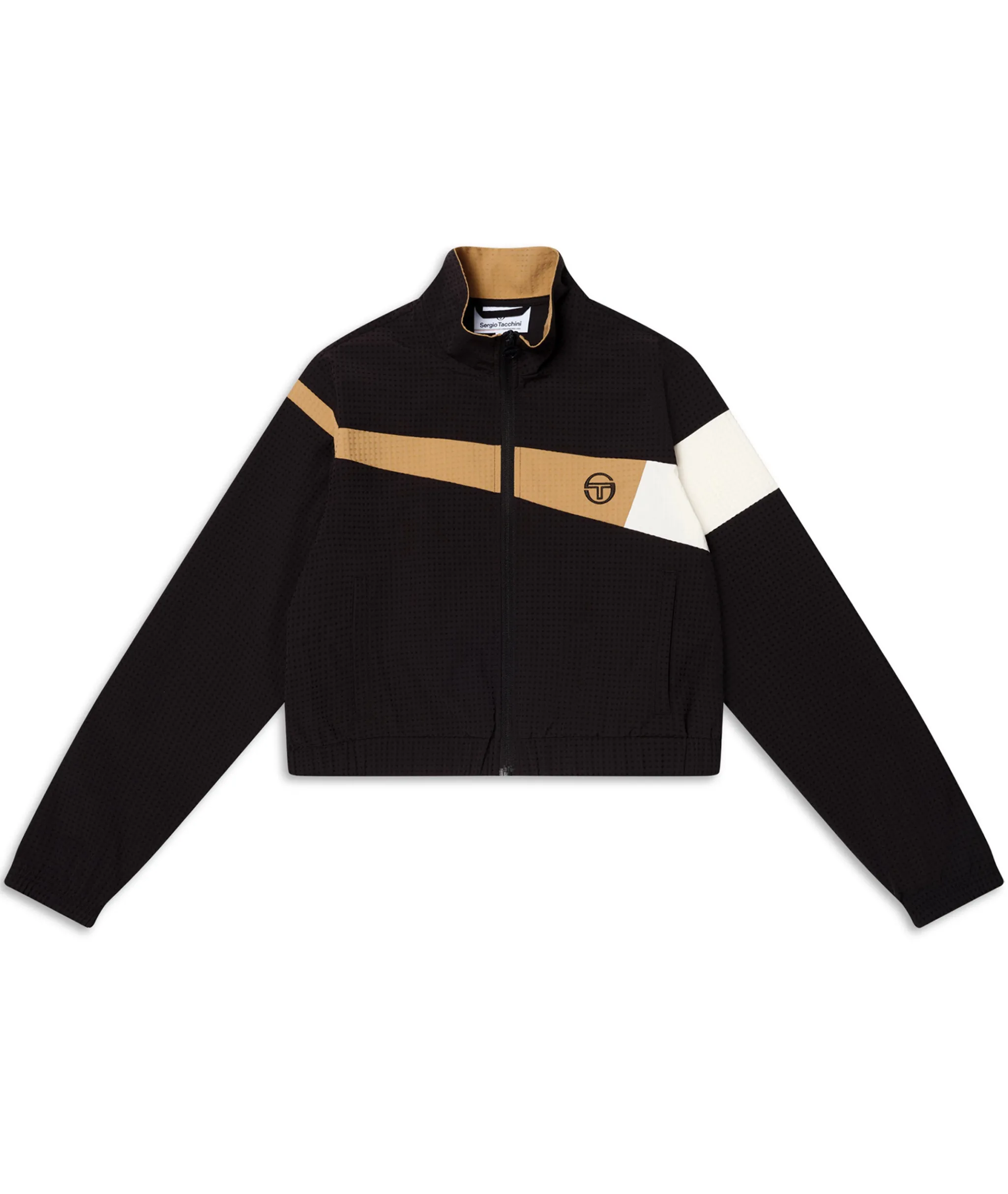 Roma Track Jacket-Black Beauty