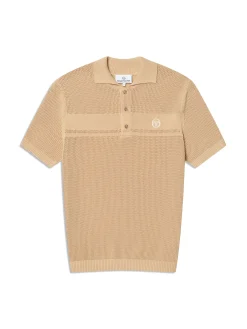 Sabino Knit Polo-Mojave Desert