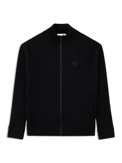 Saggio Track Jacket- Black Beauty