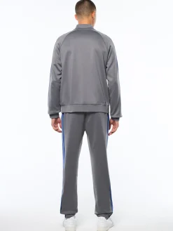 Semplice Track Jacket-Quiet Shade