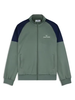 Spacco Track Jacket- Duck Green