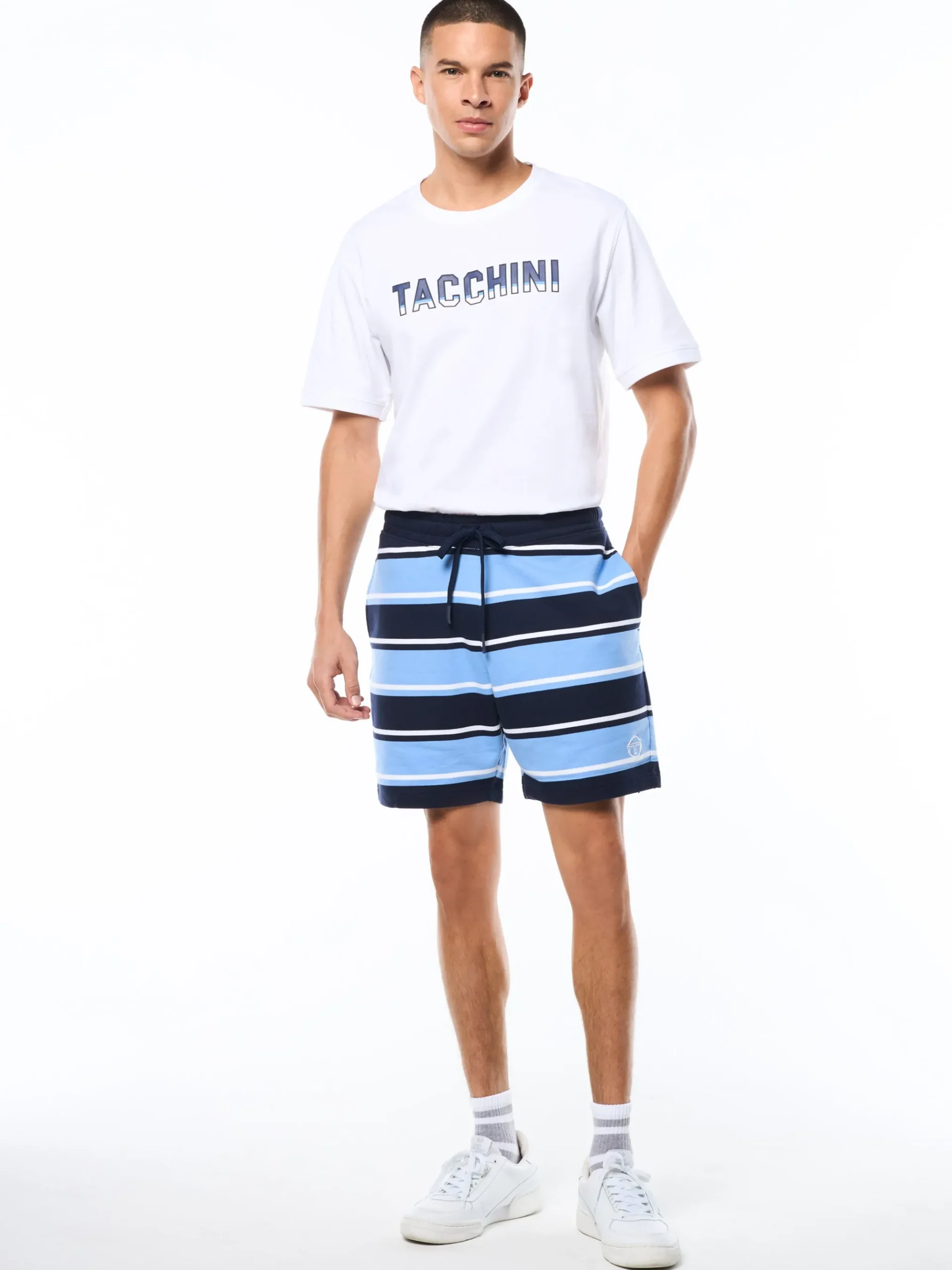 Strisce Stripe Short-Maritime Blue