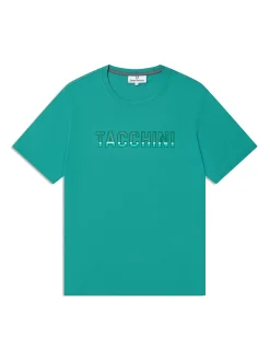 Strisce T-Shirt-Bottle Green
