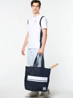 Tennis Tote- Maritime Blue