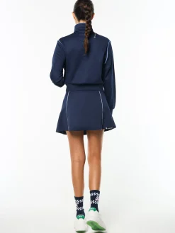 Terina Track Jacket- Maritime Blue