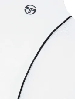 Tessa Scoop Neck Tank- Brilliant White
