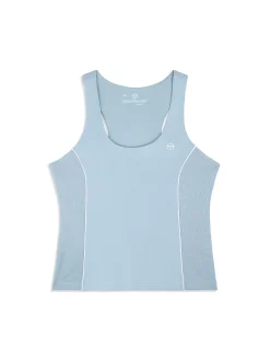 Tessa Scoop Neck Tank- Faded Denim
