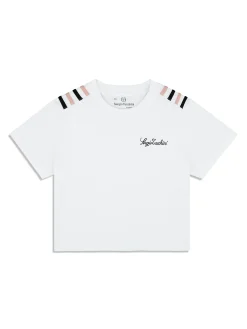 Verona Crop Top- Brilliant White