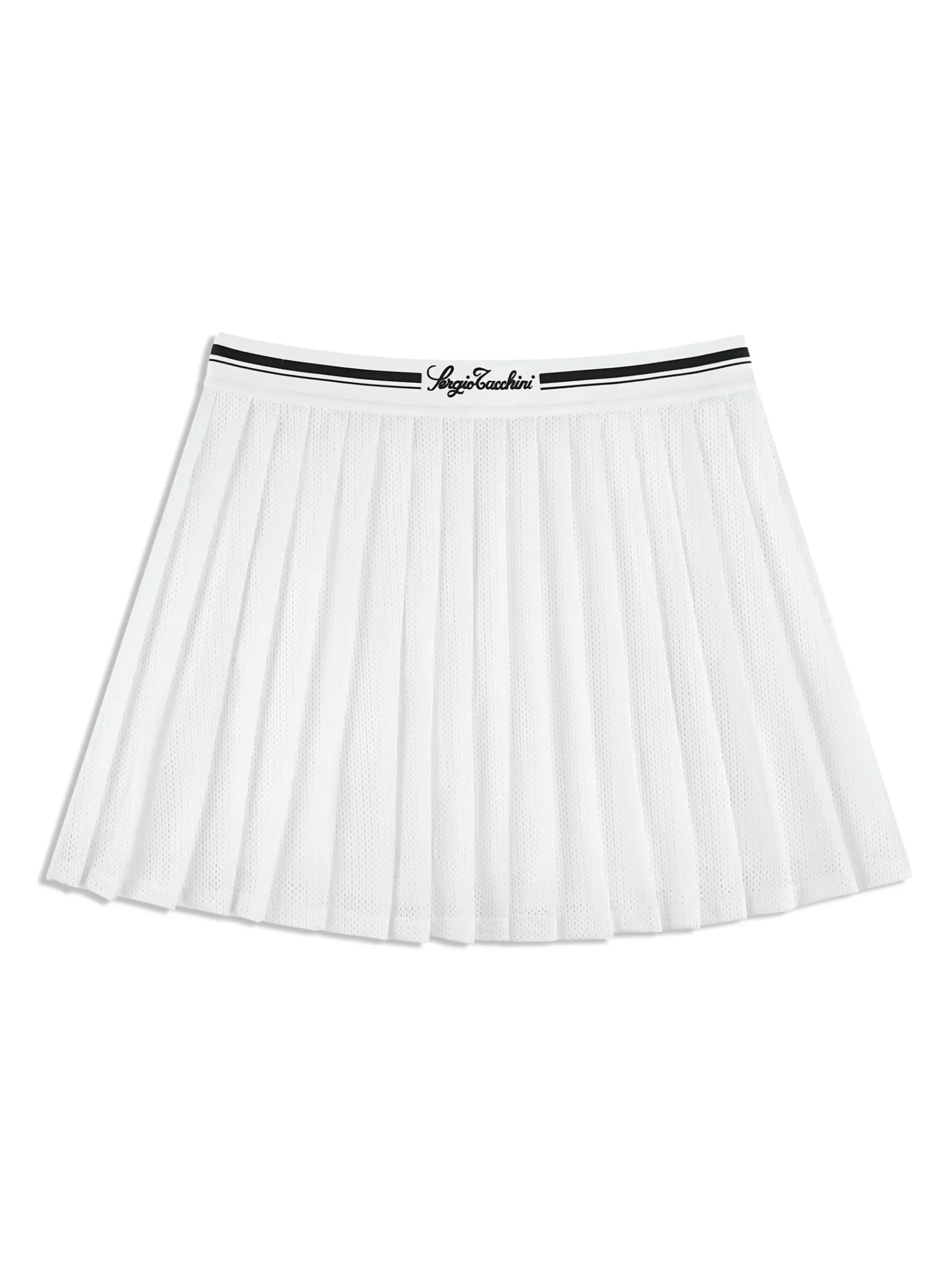 Verona Mesh Skort- Brilliant White