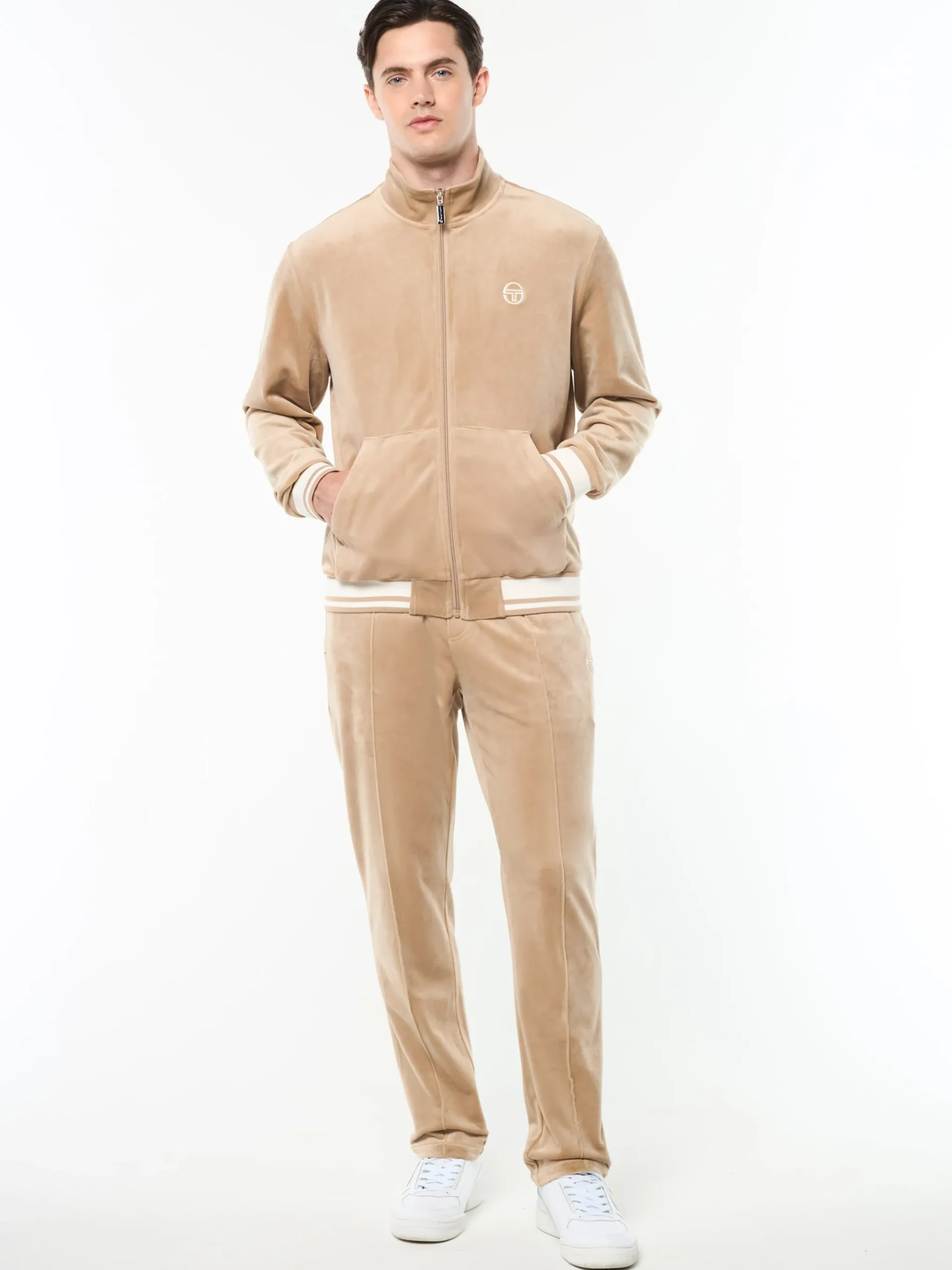 Viaggioa Track Jacket- Humus