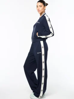 Women's Bussola Track Jacket- Maritime Blue