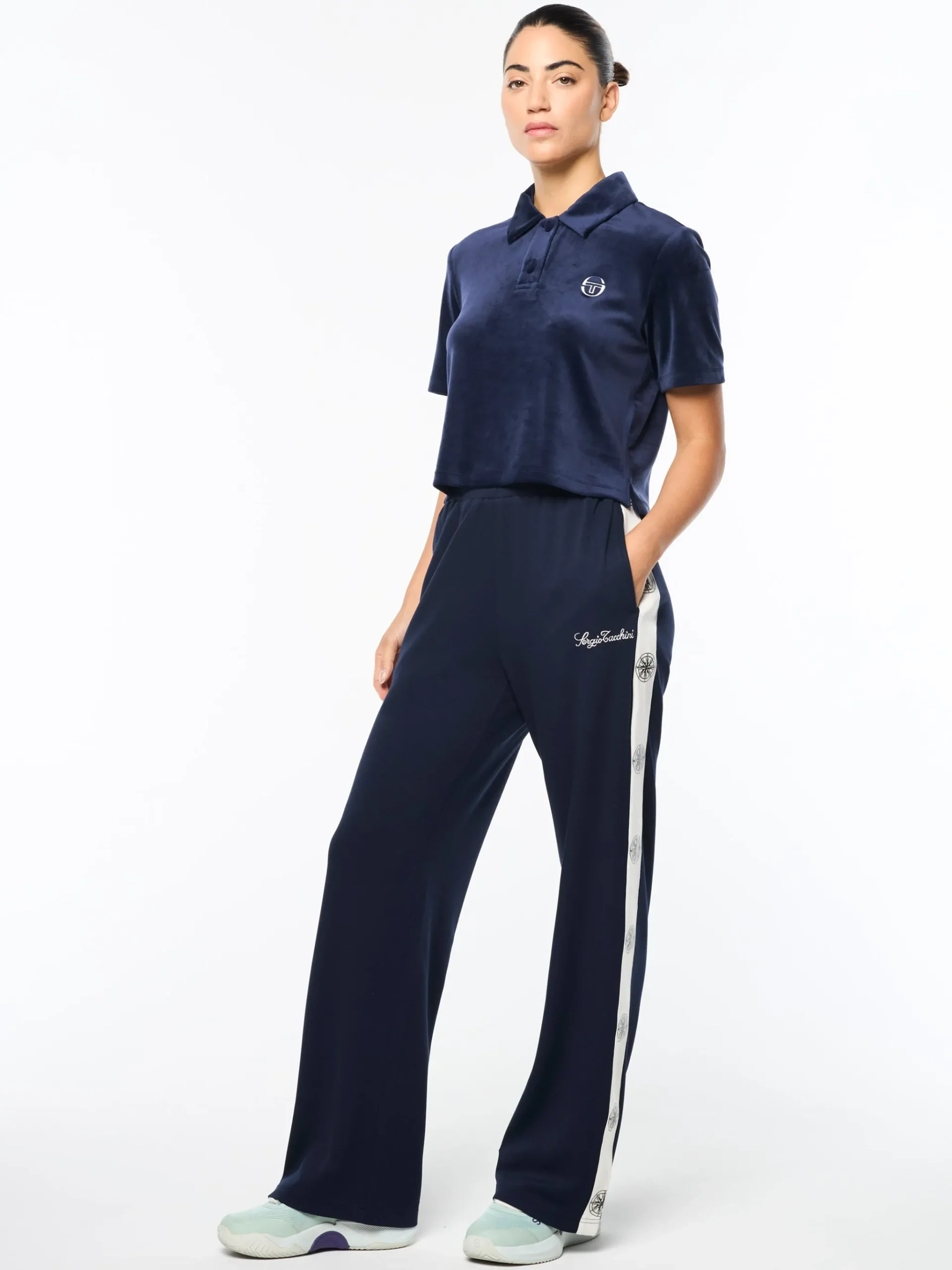 Women's Bussola Track Pant- Maritime Blue