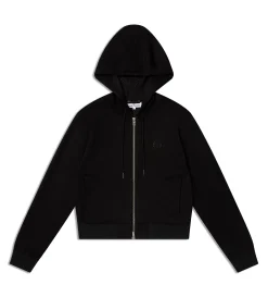 Women's Camoscio Hoodie- Black Beauty