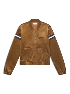 Women's Cordurato Track Jacket- Bronze Brown