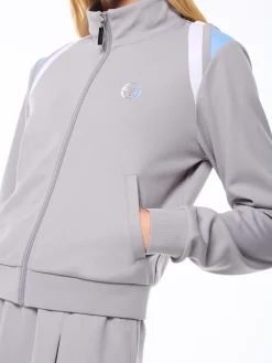 Women's Eredita Track Jacket-Sleet