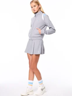 Women's Eredita Track Jacket-Sleet