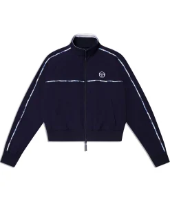 Women's Lioni Track Jacket- Maritime Blue
